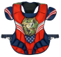 Stars & Stripes Chest Protector with DuPont™ Kevlar® | SEI Certified to Meet NOCSAE Standard