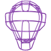 Traditional Defender Mask Cage - Purple