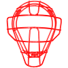 Traditional Defender Mask Cage - Red