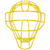 Traditional Defender Mask Cage - Yellow